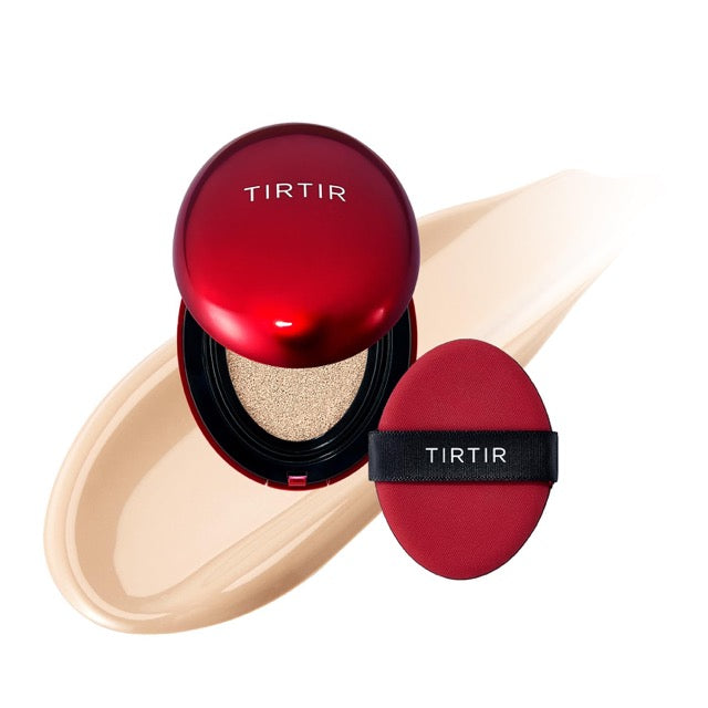 TIRTIR Mask Fit Red Cushion Foundation (Full size), Long-Lasting Radiant Coverage - Wholesale K-Beauty