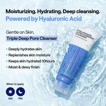 Mediheal Hyaluronate Ultra Hydration Cleanser | Wholesale K-Beauty