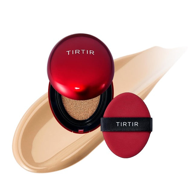 TIRTIR Mask Fit Red Cushion Foundation (Full size), Long-Lasting Radiant Coverage - Wholesale K-Beauty