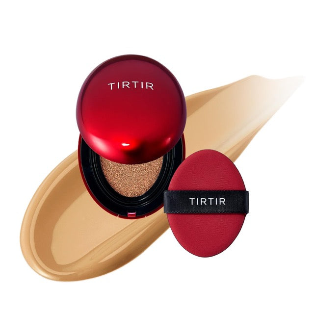 TIRTIR Mask Fit Red Cushion Foundation (Full size), Long-Lasting Radiant Coverage - Wholesale K-Beauty