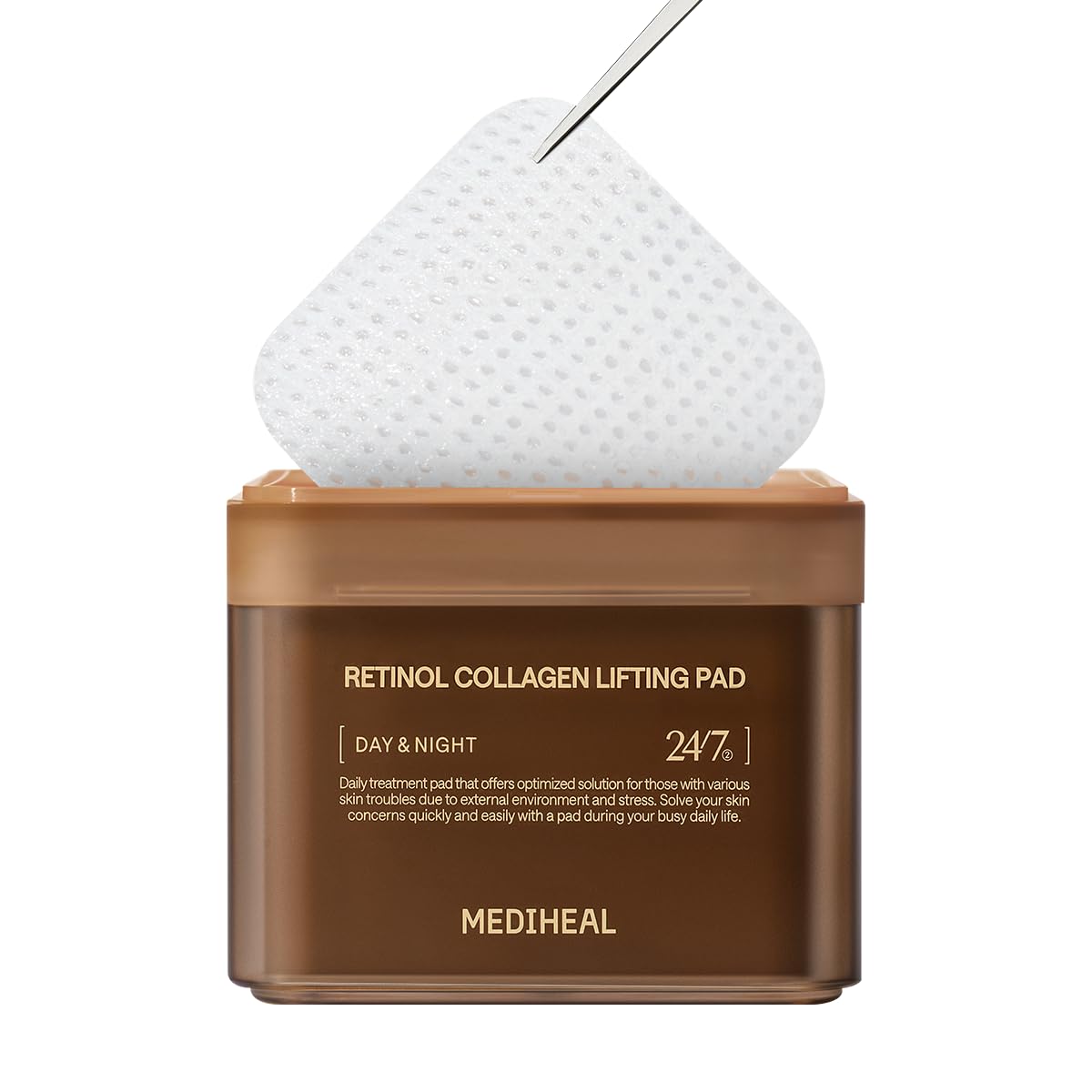 Mediheal Re-tinol Collagen Lifting Toner Pad – Firming Vegan Pads with Pure Re-tinol & Dual Collagen | Wholesale K-Beauty