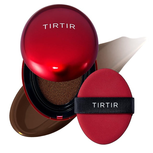 TIRTIR Mask Fit Red Cushion Foundation (Full size), Long-Lasting Radiant Coverage - Wholesale K-Beauty