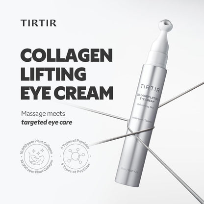 TIRTIR Collagen Lifting Eye Cream - Roller Applicator | Wholesale K-Beauty