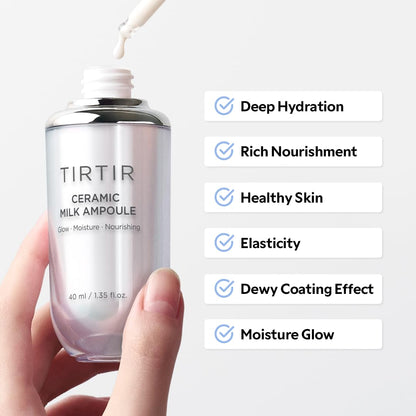 TIRTIR Ceramic Milk Ampoule (40mL) | Wholesale K-Beauty