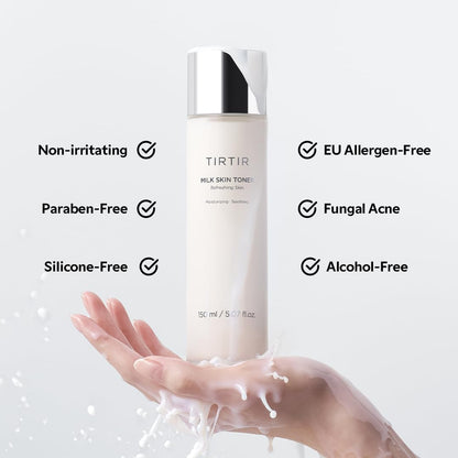 TIRTIR Milk Skin Toner (150mL) | Wholesale K-Beauty