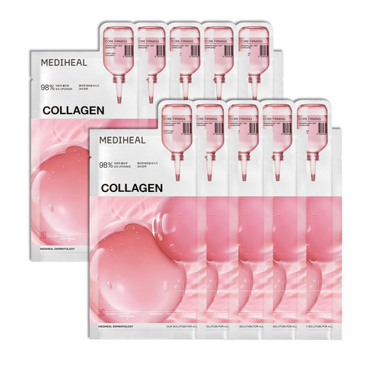 Mediheal Collagen Essential Mask – Hydrogel Sheet Mask with Collagen & Milk Protein for Lifting & Firming | Wholesale K-Beauty
