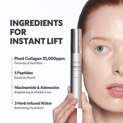 TIRTIR Collagen Lifting Eye Cream - Roller Applicator | Wholesale K-Beauty