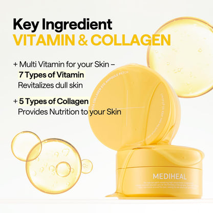 Mediheal Vita Collagen Eye Ampoule Patch | Wholesale K-Beauty