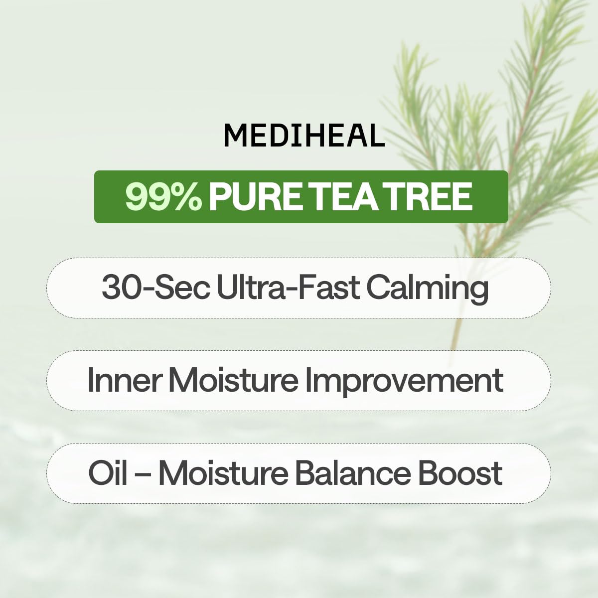 Mediheal Tea Tree Essential Mask – Calming Sheet Mask with Tea Tree, Centella, and Chamomile | Wholesale K-Beauty