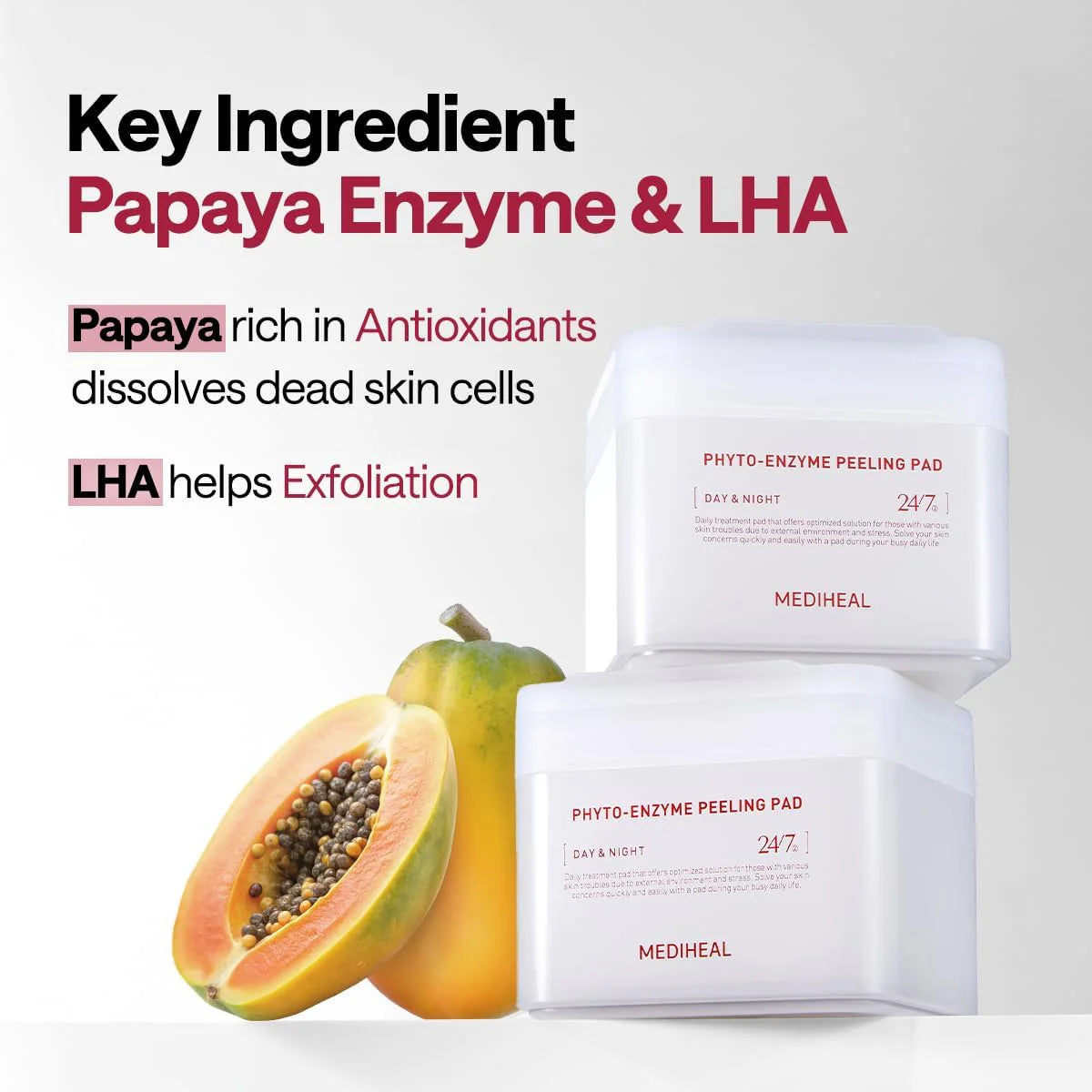 Mediheal Phyto-Enzyme Peeling Toner Pad | Wholesale K-Beauty