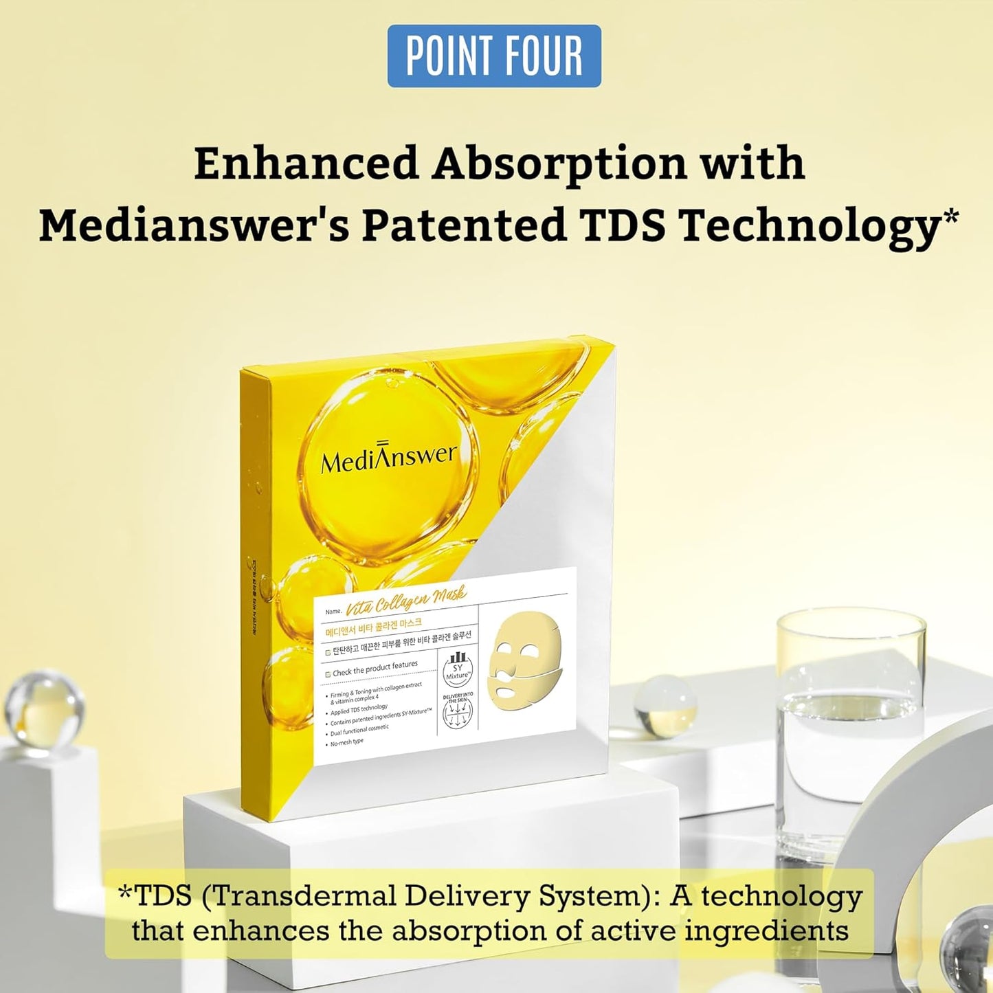 MediAnswer Vita Collagen Mask (Pack of 5) | Wholesale K-Beauty