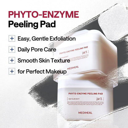 Mediheal Phyto-Enzyme Peeling Toner Pad | Wholesale K-Beauty
