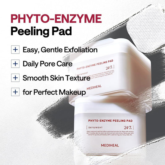 Mediheal Phyto-Enzyme Peeling Toner Pad | Wholesale K-Beauty