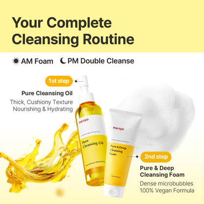 MANYO Pure & Deep Cleansing Foam (200mL) | Wholesale K-Beauty