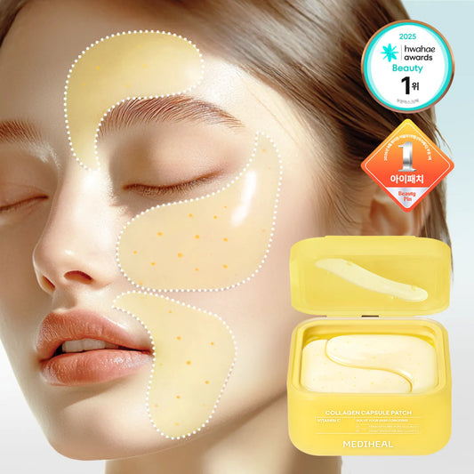 Mediheal Collagen Capsule Patch - Vitamin C Firm Brightening 60ea | Wholesale K-Beauty