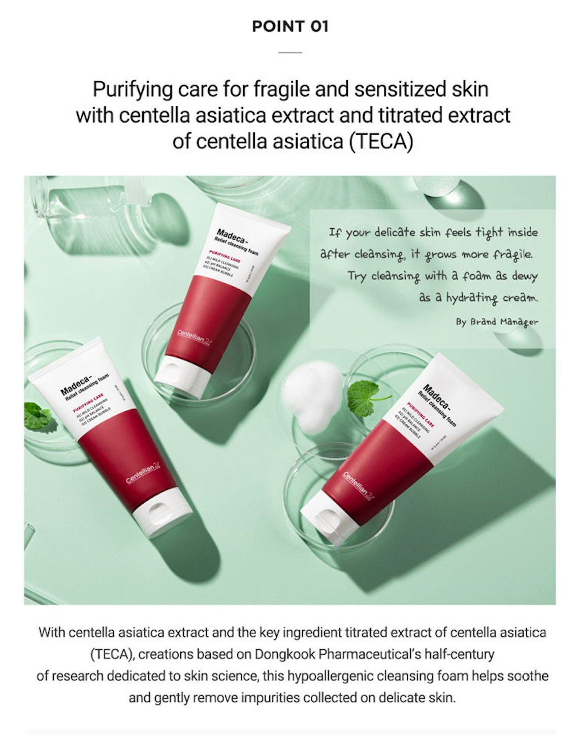Centellian 24 Madeca Relief Cleansing Foam | Wholesale K-Beauty