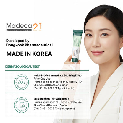 MADECA21 TECA Solution Soothing Spot Gel 15ml – Rapid Calming Spot Care with TECA & Centella | Wholesale K-Beauty