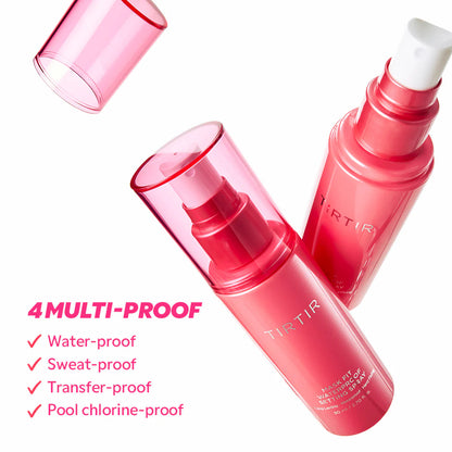 TIRTIR Mask Fit Waterproof Setting Spray - Semi-Matte Finish 24H Long-Lasting Sweat-proof Water-Resistant Makeup Fixer | Wholesale K-Beauty