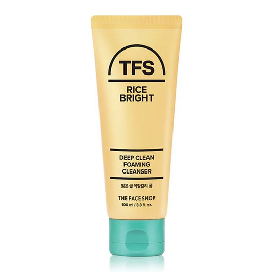 TFS Rice Bright Deep Clean Foaming Cleanser | Wholesale K-Beauty